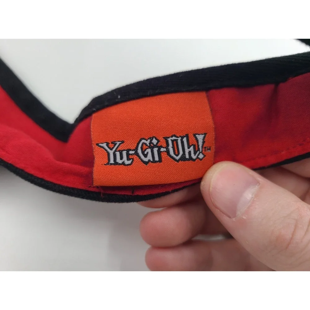 Vintage‎ Youth Yu-Gi-Oh King of Games Sun Golf Visor Adjustable Hat Cap Boy Girl